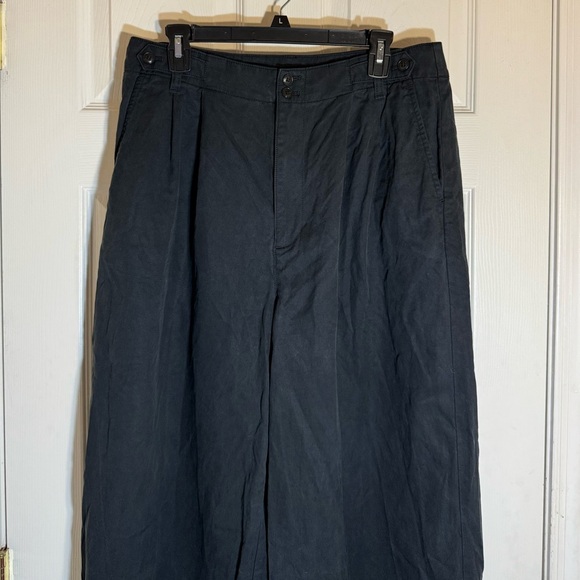 Madewell The Tall Curvy‎ Harlow Wide-Leg Pant in Drapey Twill Suze 14T - Picture 5 of 13